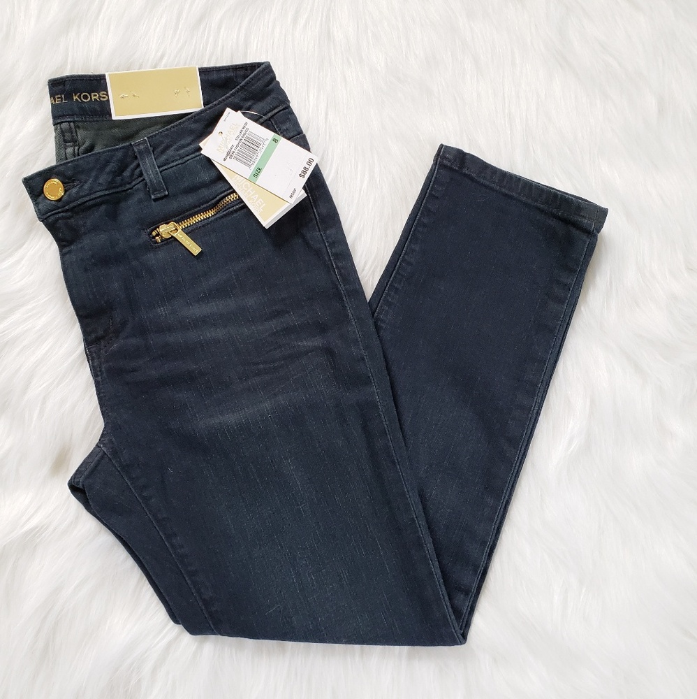 Michael Kors Izzy Cropped Skinny Jean's size 8